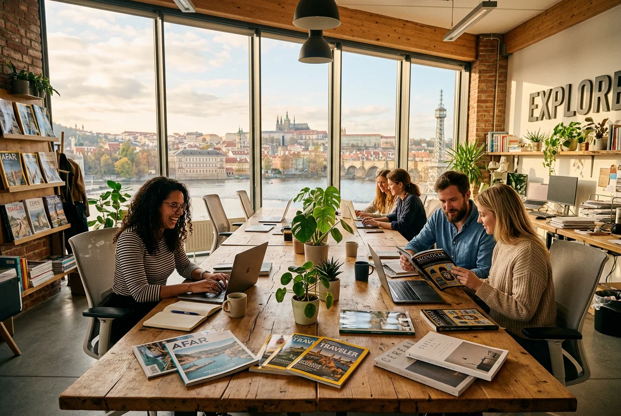 Redakcja Valv Capital w pracy